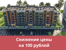 Снижение цены на 100 рублей за «квадрат» на 6 квартир в ЖК «Новоселье»